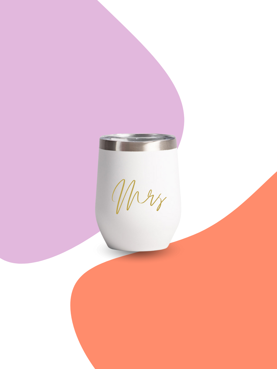 Vaso Acero Mrs 12oz